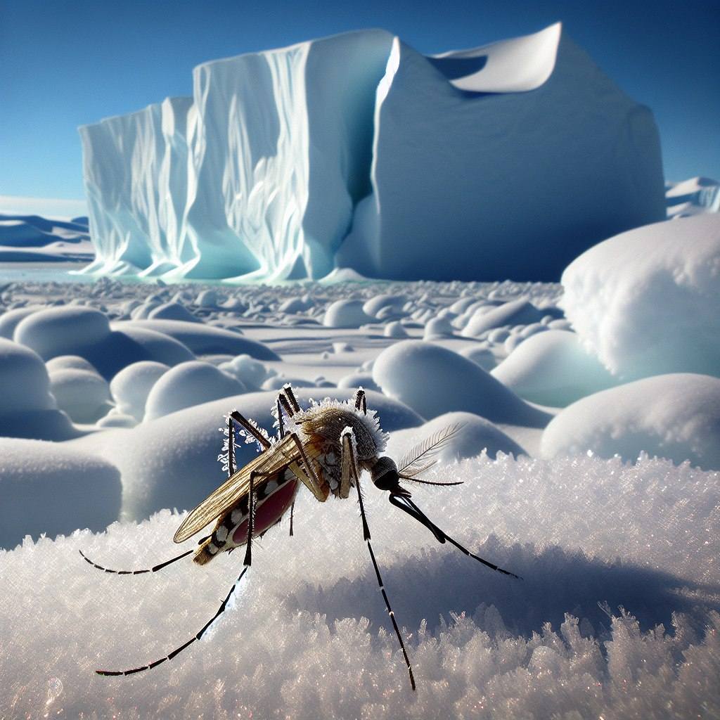комар на Северном полюсе