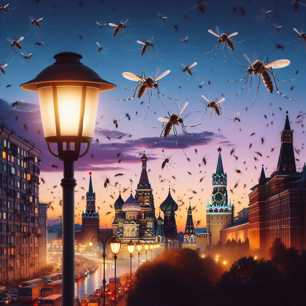 Комары атакуют Москву