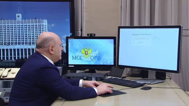 Михаил Мишустин в онлайн-формате проголосовал на выборах Президента России